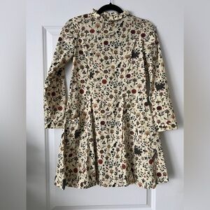 NWOT Samantha Pleet Passion Mini Dress in Ivory Illuminated Tapestry